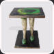 Table-Art SV, tafel gemaakt van keramiek, oxides en staal
